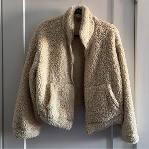 Cozy Cream Sherpa Jacket